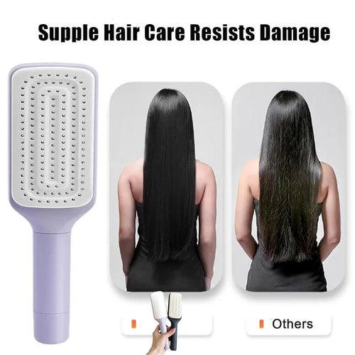Magic Self-Cleaning Hair Brush